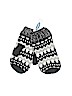 Old Navy Print White Mittens One size - photo 1