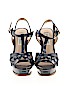 Steve Madden Blue Heels Size 5 1/2 - photo 2