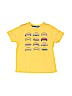 Hanna Andersson 100% Cotton Graphic Yellow Short Sleeve T-Shirt Size 100 cm / US 3-4 - photo 1