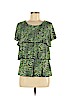Notations Green Short Sleeve Top Size M (petite) - photo 1
