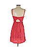 SO 100% Rayon Red Casual Dress Size S - photo 2