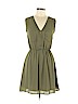 H&M 100% Polyester Green Casual Dress Size 4 - photo 1