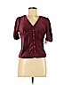 American Rag Burgundy Short Sleeve Top Size M - photo 1