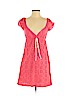 Aqua 100% Cotton Pink Casual Dress Size S - photo 1