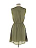 H&M 100% Polyester Green Casual Dress Size 4 - photo 2