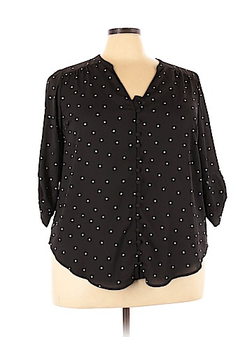 Torrid 3/4 Sleeve Blouse (view 1)