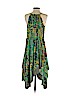 T-Bags Los Angeles 100% Viscose Green Casual Dress Size XS - photo 2