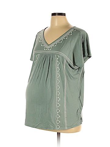 Old Navy - Maternity Short Sleeve Blouse (view 1)