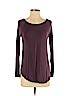 American Eagle Outfitters Burgundy Long Sleeve Top Size XS - photo 1