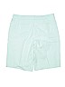 Counterparts 100% Rayon Teal Khaki Shorts Size 18 - photo 2