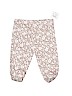 Little Me 100% Cotton Animal Print Pink Casual Pants 0-3 MO / 3 MO - photo 1