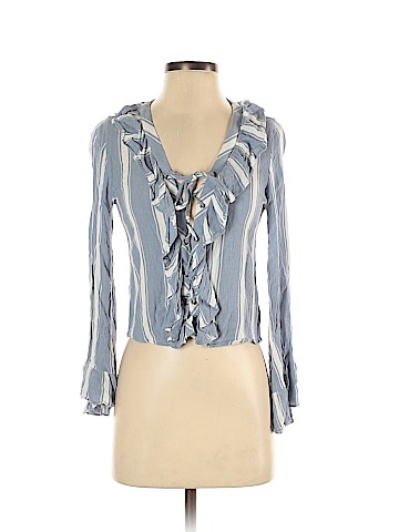 American Eagle Outfitters Long Sleeve Blouse (view 1)