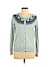 Lucky Brand Green Wool Cardigan Size L - photo 1