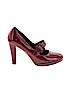 S5A Burgundy Heels Size 7 1/2 - photo 1