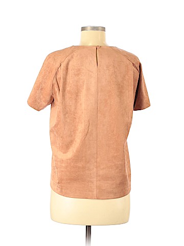 BCBGMAXAZRIA Faux Leather Top (view 2)