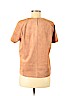 BCBGMAXAZRIA Tan Faux Leather Top Size M - photo 2