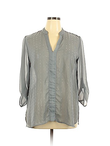 Maurices 3/4 Sleeve Blouse (view 1)