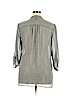 Maurices 100% Polyester Gray 3/4 Sleeve Blouse Size XL - photo 2