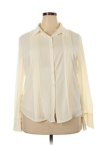 Ann Taylor Long Sleeve Blouse (view 1)