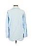 Soft Surroundings 100% Linen Blue Long Sleeve Button-Down Shirt Size M (petite) - photo 2
