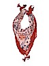 Ann Taylor Floral Burgundy Scarf One size - photo 1