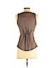 Banana Republic Factory Store 100% Polyester Tan Sleeveless Blouse Size XXS - photo 2