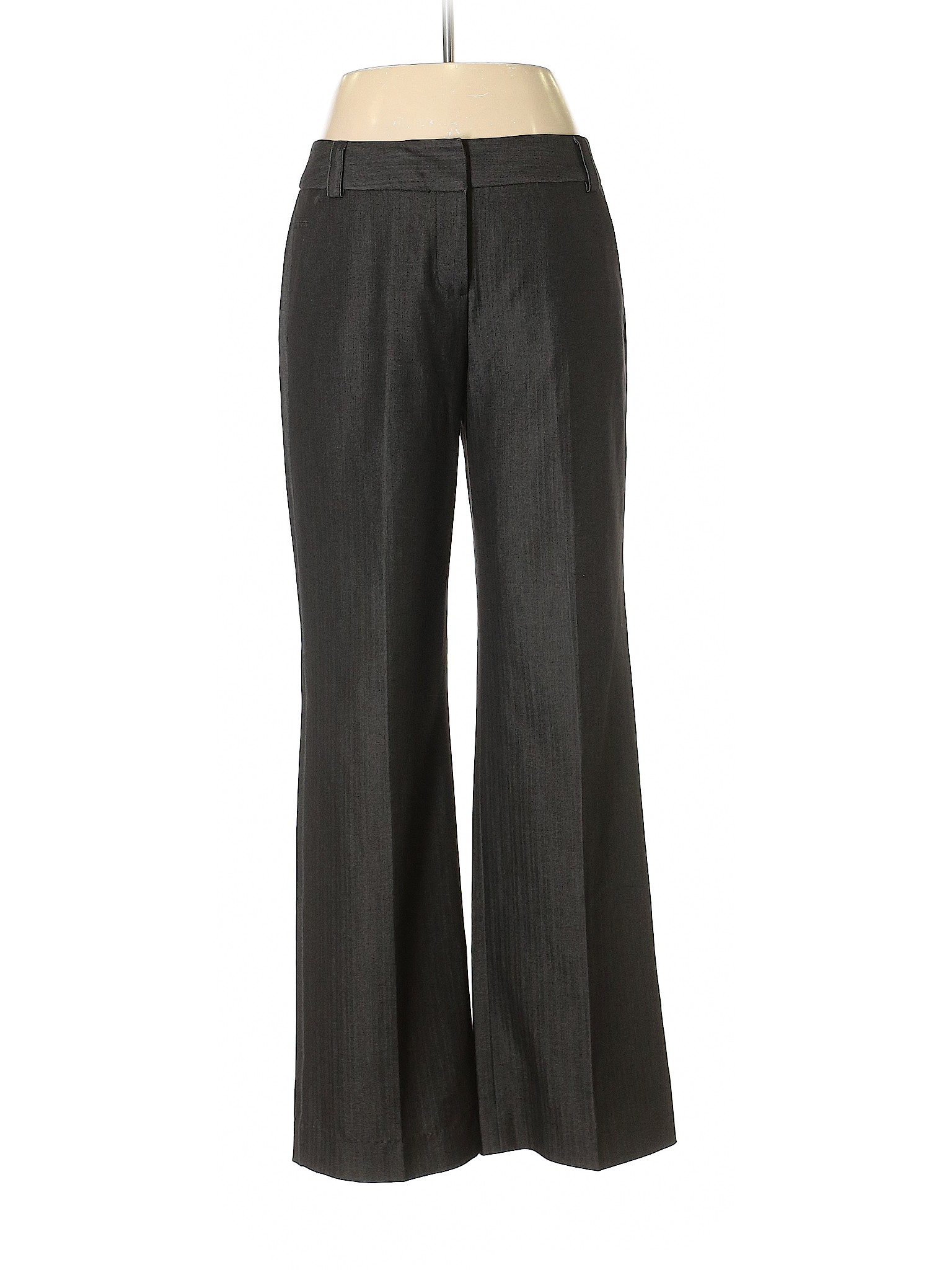Larry Levine Solid Black Dress Pants Size 10 - 94% off | thredUP