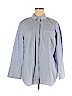 Sejour Blue Long Sleeve Button-Down Shirt Size 16W - photo 1