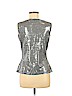 St. John Silver Sleeveless Top Size M - photo 2
