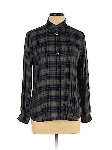 Ann Taylor LOFT Long Sleeve Button-Down Shirt (view 1)