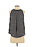 Ann Taylor 100% Polyester Black Sleeveless Blouse Size S (petite) - photo 1