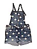 Cat & Jack Blue Overall Shorts Size 14 - 16 - photo 1