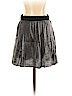Madewell Silver Casual Skirt Size 2 - photo 1