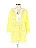 Mott50 100% Cotton Yellow 3/4 Sleeve Blouse Size XS - photo 1