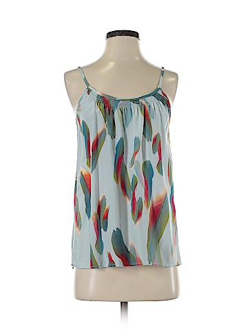 Tucker Sleeveless Silk Top (view 1)