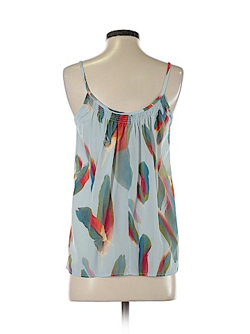 Tucker Sleeveless Silk Top (view 2)