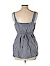 A Pea in the Pod 100% Cotton Blue Sleeveless Blouse Size L - photo 2