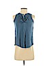 Ann Taylor LOFT Blue Sleeveless Top Size XS (petite) - photo 1