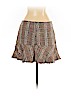 Theory 100% Silk Brown Silk Skirt Size 2 - photo 2