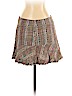 Theory 100% Silk Brown Silk Skirt Size 2 - photo 1