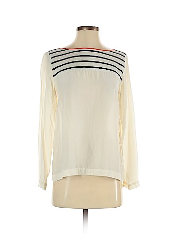 Club Monaco Long Sleeve Silk Top (view 1)