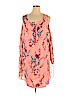 Boutique + 100% Polyester Pink Casual Dress Size 1X - photo 1