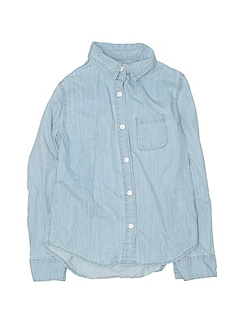 Cat & Jack Long Sleeve Button-Down Shirt (view 1)