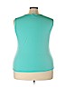 CKW Women Green Sleeveless Top Size 3X - photo 2