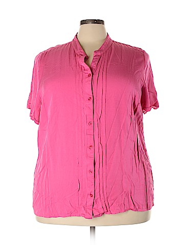 Cj Banks Short Sleeve Blouse (view 1)
