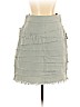 ADAM by Adam Lippes 100% Cotton Gray Casual Skirt Size 4 - photo 1