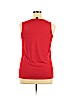 George Red Sleeveless Top Size 1X - photo 2