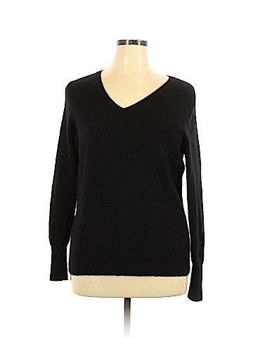 Halogen Cashmere Pullover Sweater (view 1)