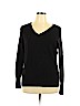 Halogen 100% Cashmere Black Cashmere Pullover Sweater Size 1X - photo 1