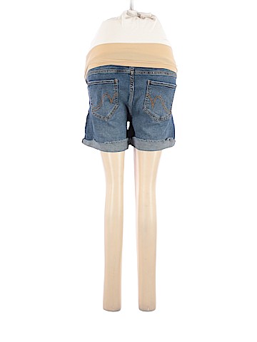 Indigo Blue Denim Shorts (view 2)